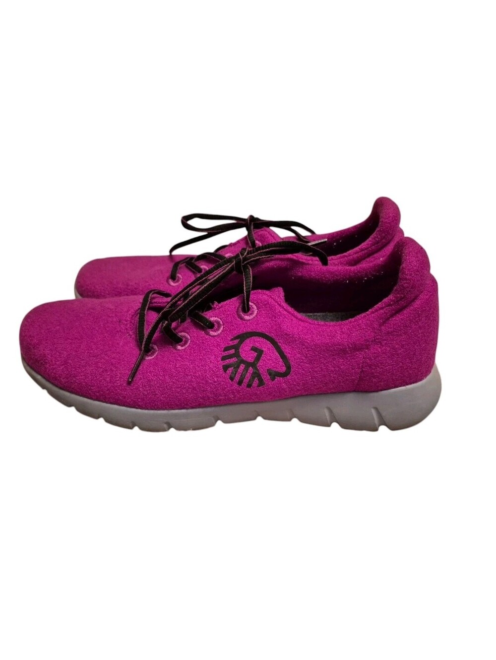 Giesswein Merino Wool Grape Berry Runners Lace Up Sneakers Eur 41 US 10 Womens